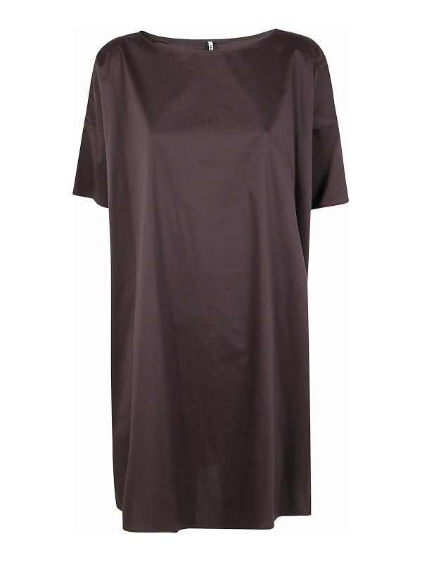 Liviana Conti Robe Au Genou - Marron