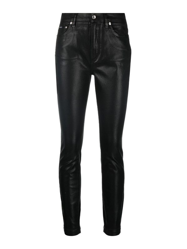 Dolce & Gabbana Jean Droit - Noir
