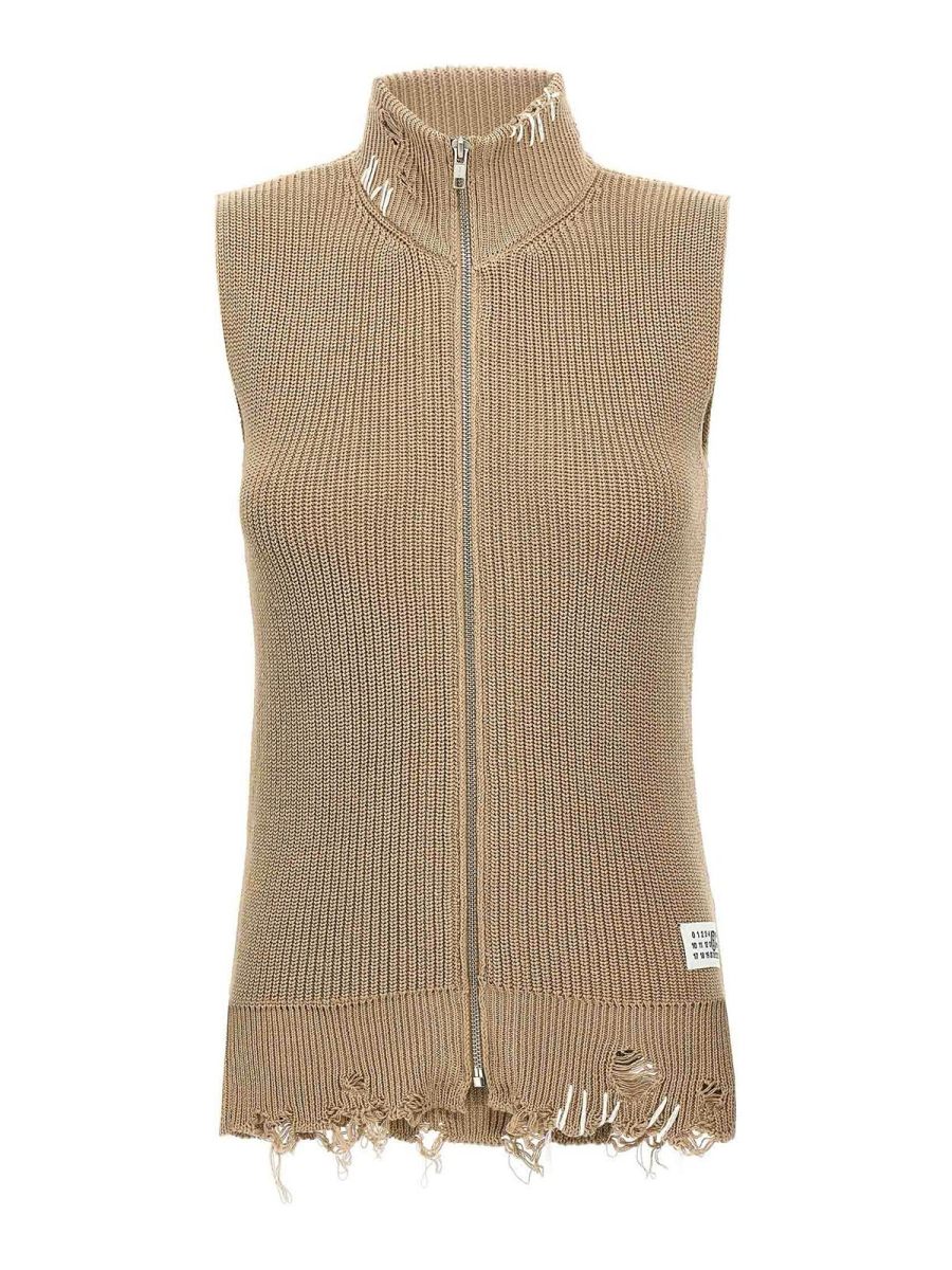 MM6 Maison Margiela Gilet - Beige