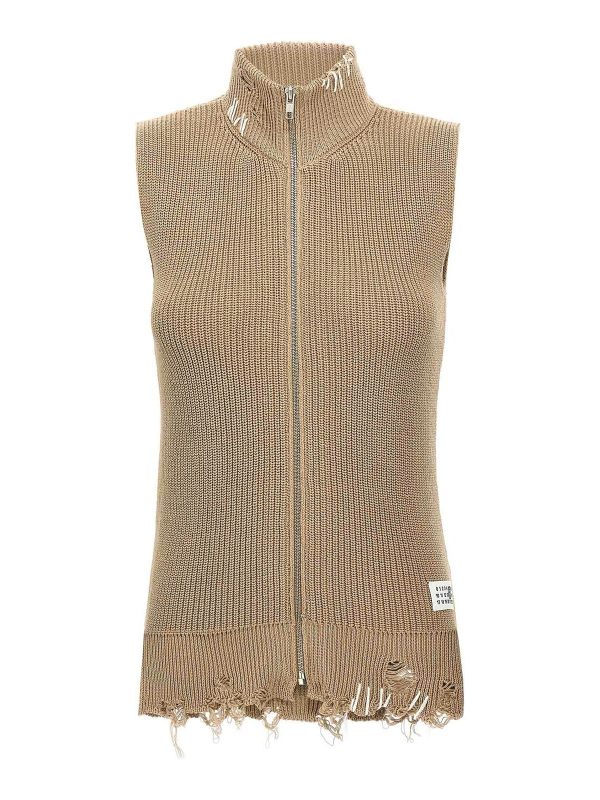 MM6 Maison Margiela Gilet - Beige