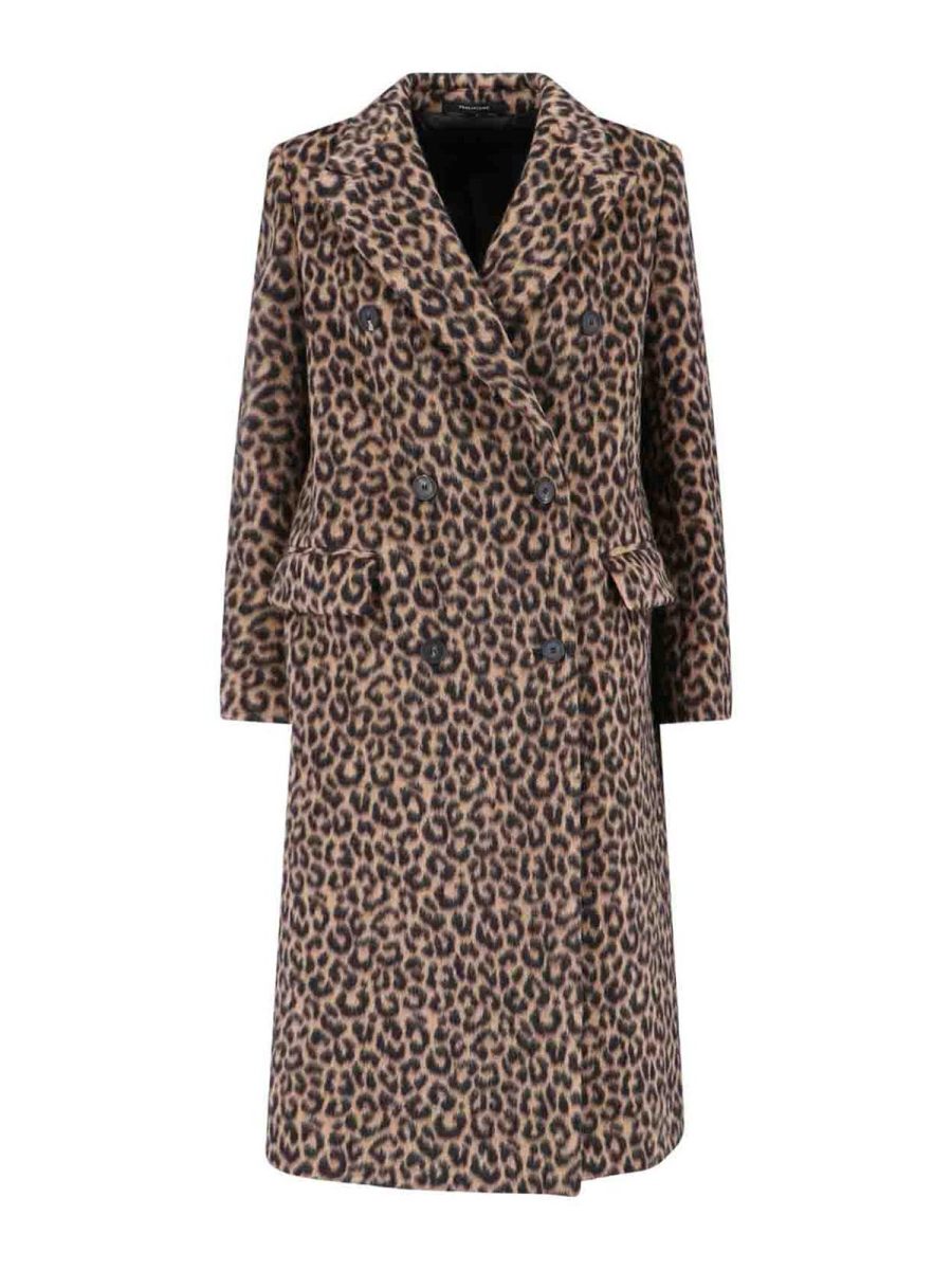 Tagliatore Manteau Court - Marron