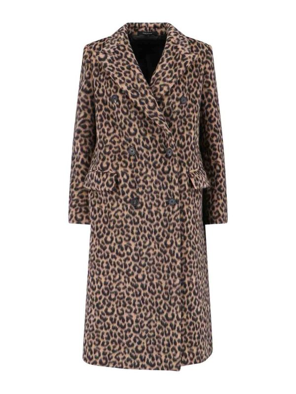 Tagliatore Manteau Court - Marron