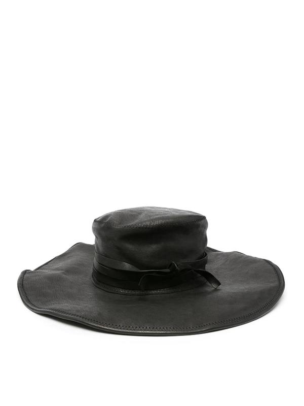 Ann Demeulemeester Chapeau - Noir