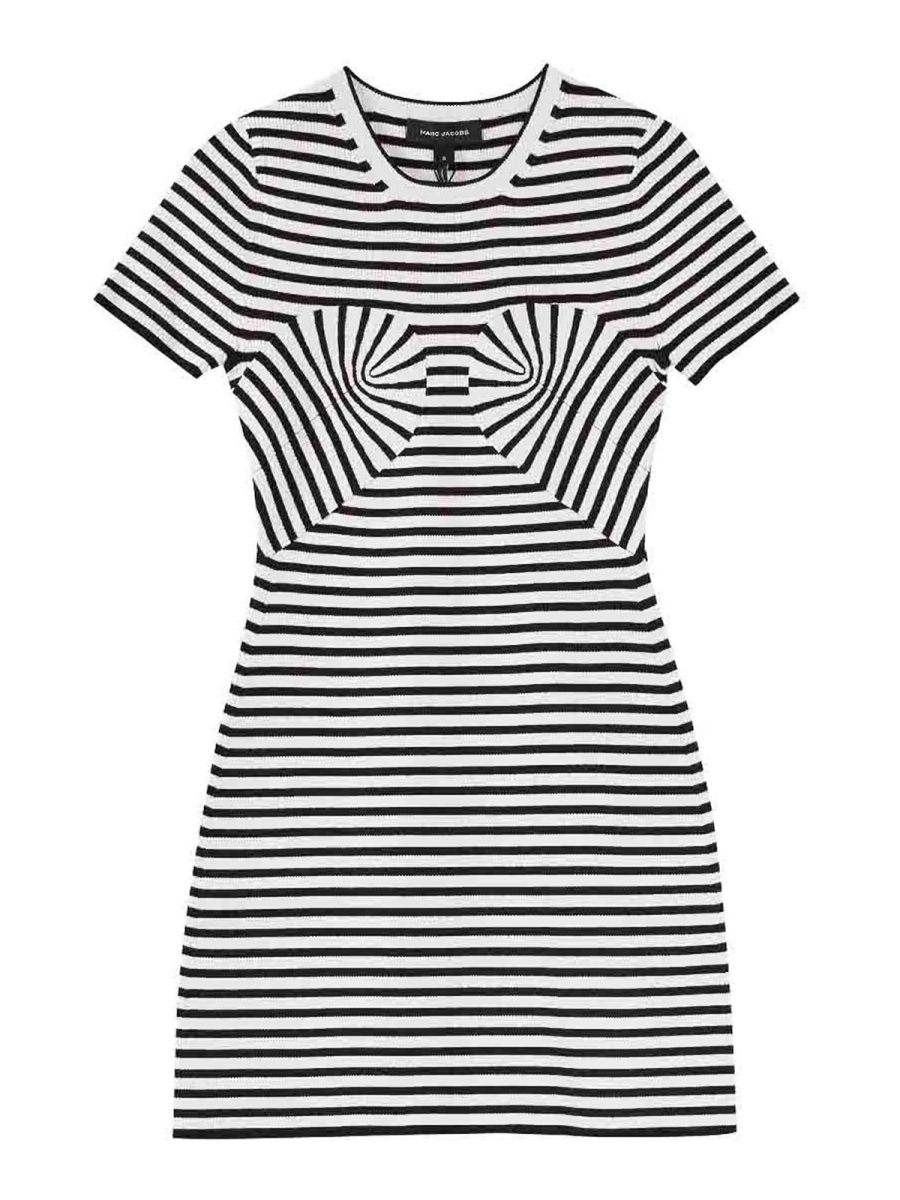 Marc Jacobs Robe Au Genou - Noir