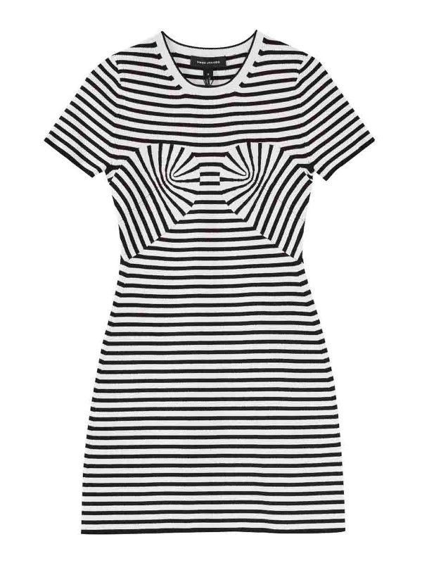 Marc Jacobs Robe Au Genou - Noir
