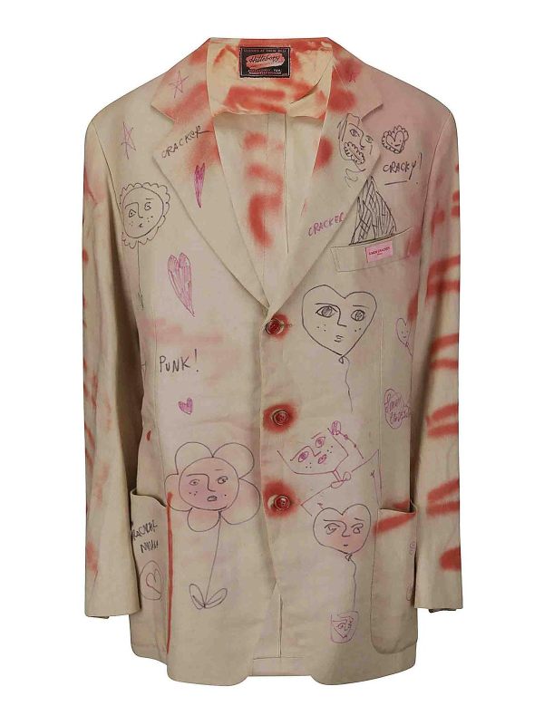Simon Cracker Blazer - Bleu