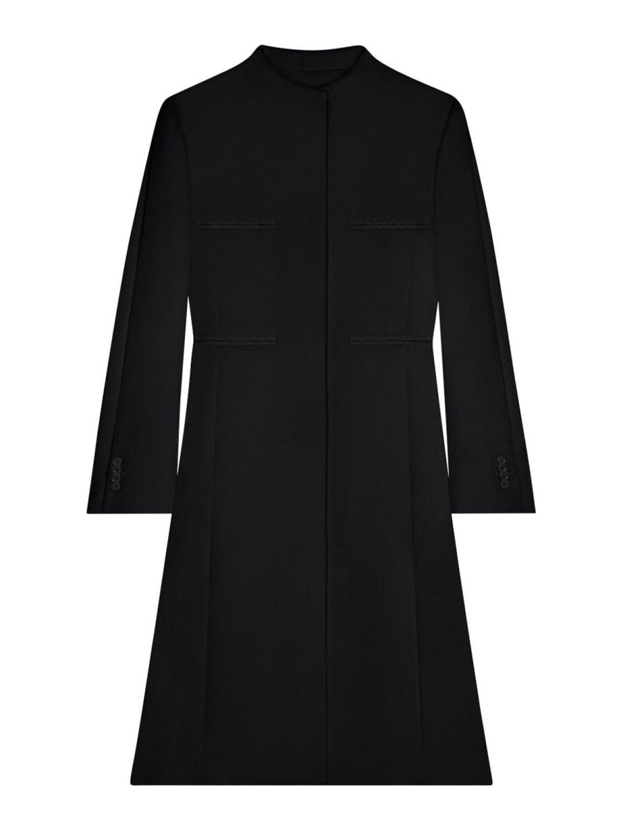 Courreges Robe Au Genou - Noir