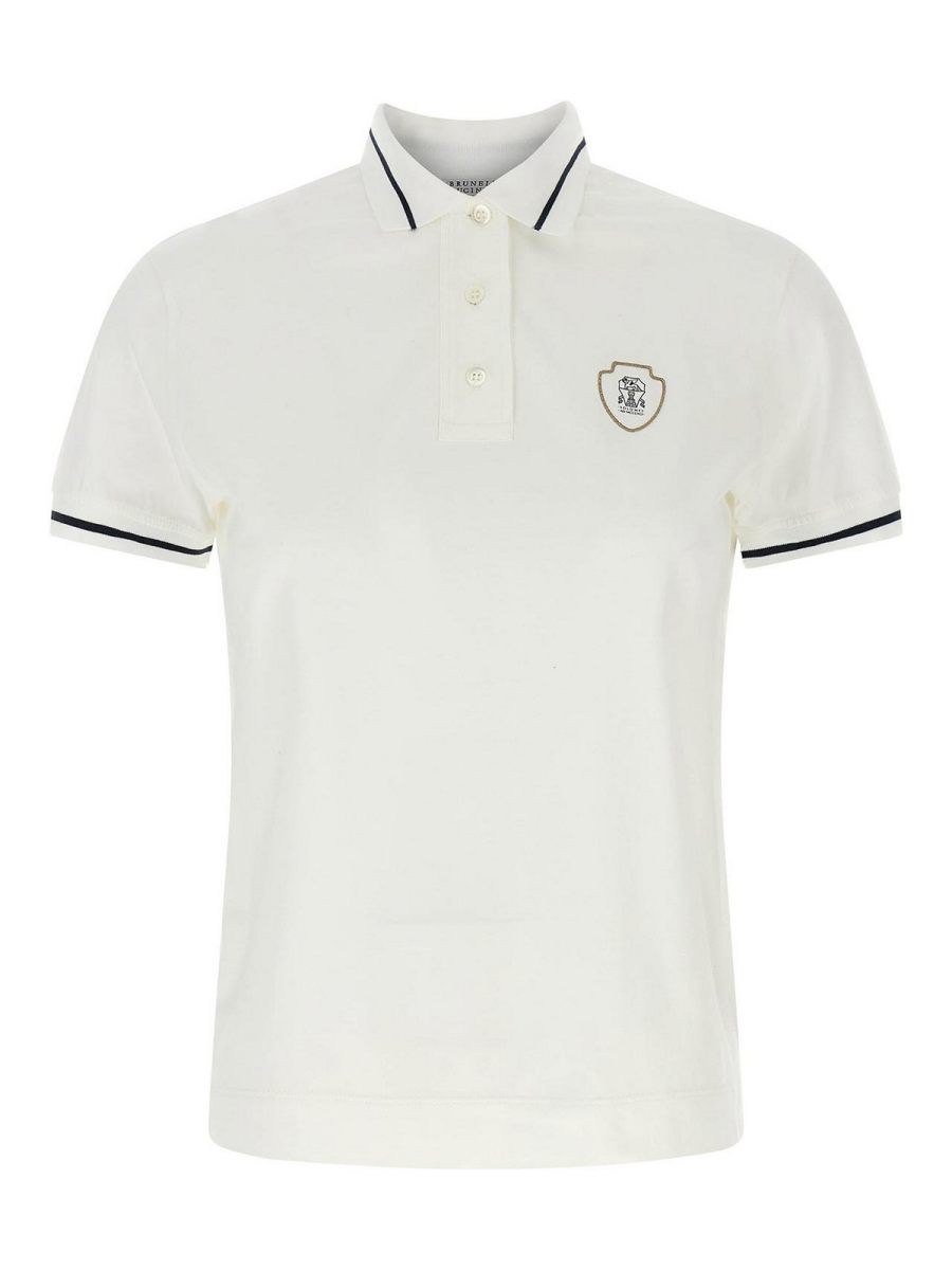 Brunello Cucinelli Polo - Blanc