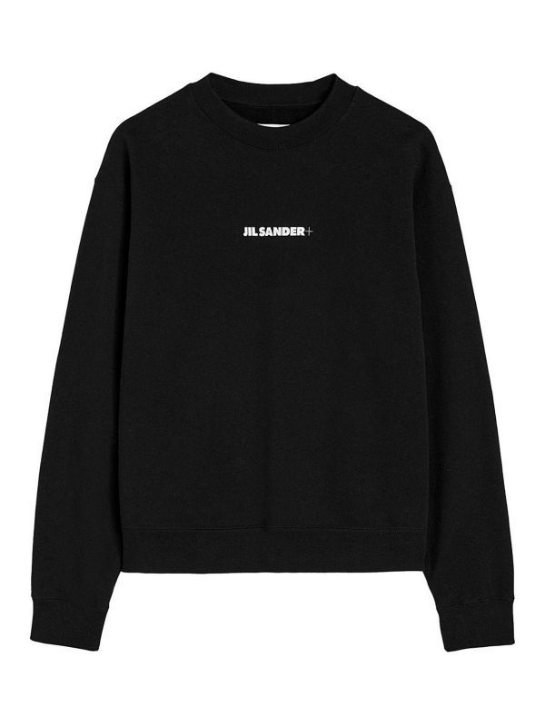 Jil Sander Pull Col Rond - Noir