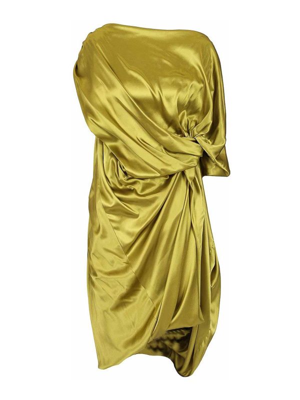 Dries Van Noten Robe De Cocktail - Vert