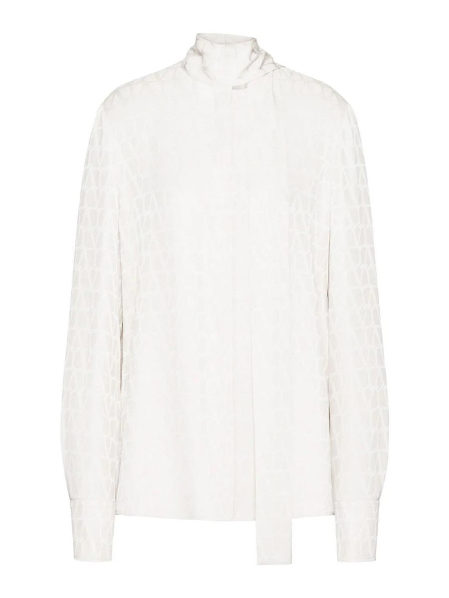 Valentino Garavani Chemise - Crème