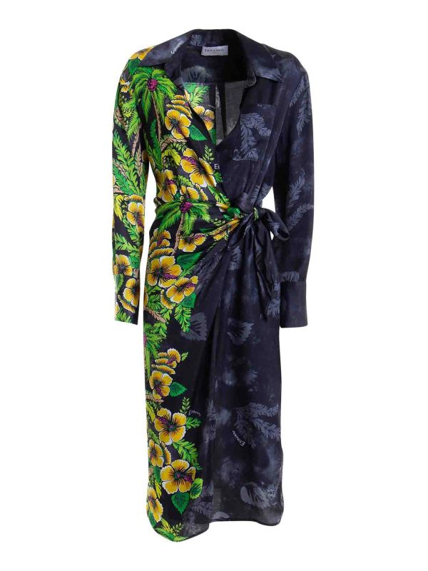 Ermanno Scervino Robe Au Genou - Noir