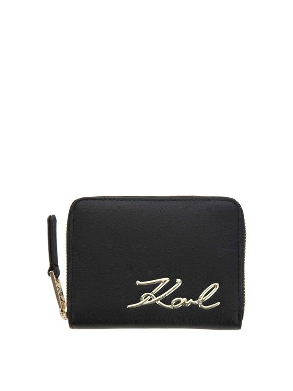 Karl Lagerfeld Portefeuilles - Noir