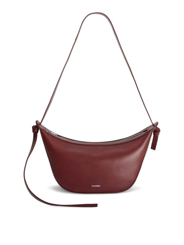 Jil Sander Sac Bandoulière - Rouge Bru