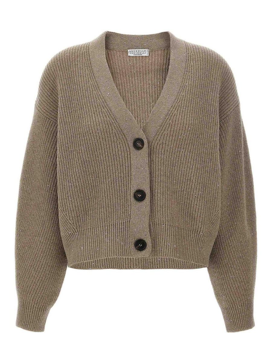 Brunello Cucinelli Cardigan - Beige