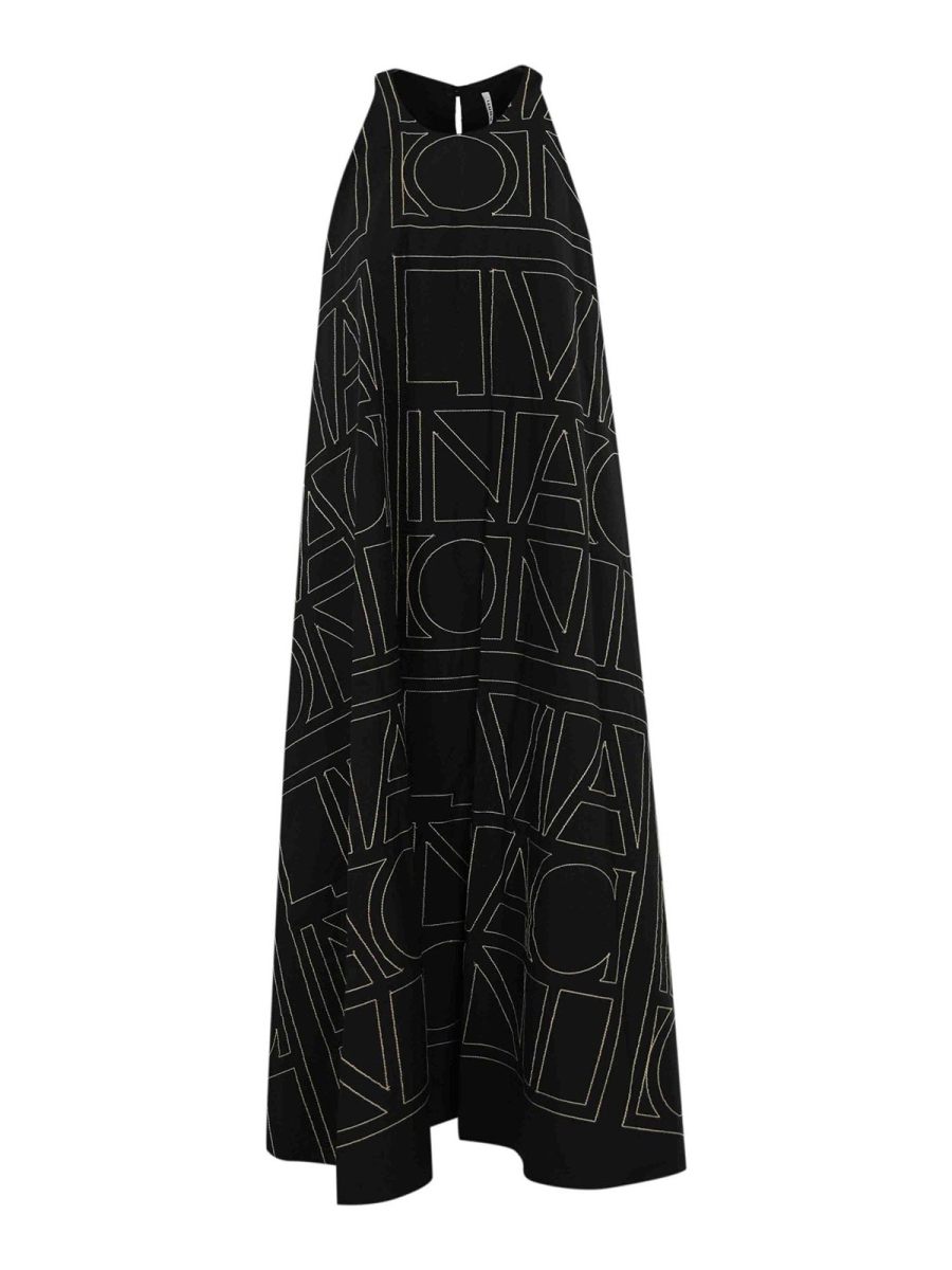 Liviana Conti Robe Au Genou - Noir