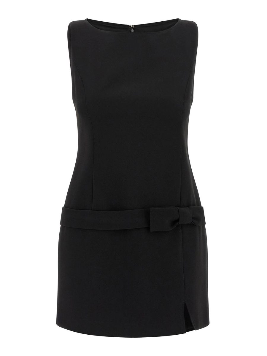 Twinset Robe Au Genou - Noir