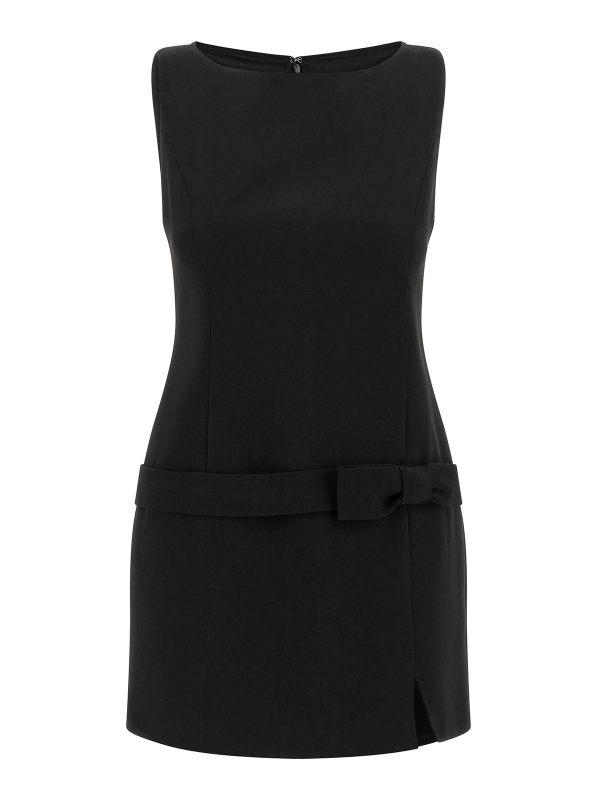 Twinset Robe Au Genou - Noir