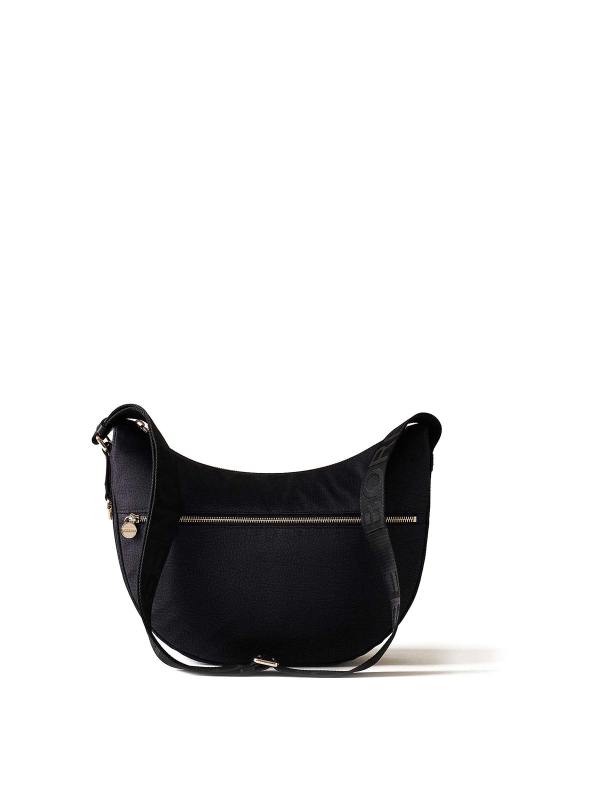 Borbonese Sac Porté Épaule - Noir