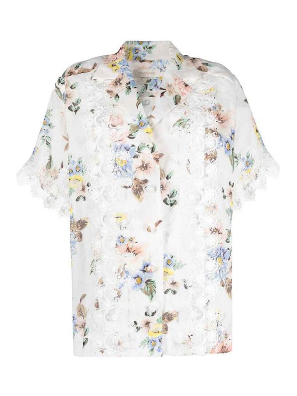 Zimmermann Chemise - Bleu