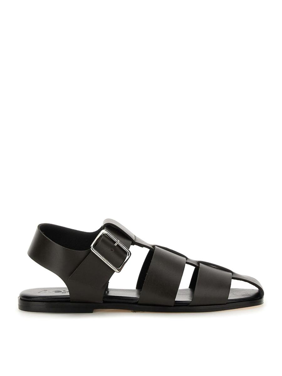 Aeyde Sandales - Marron Foncé