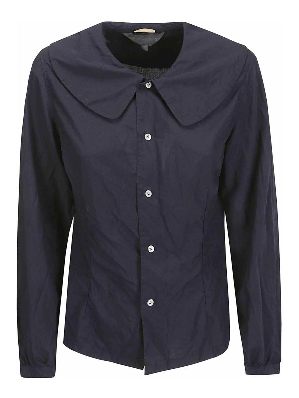 Comme Des Garcons Blouse - Bleu