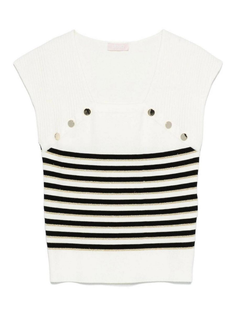 Liu Jo Pull Col Rond - Multicolore