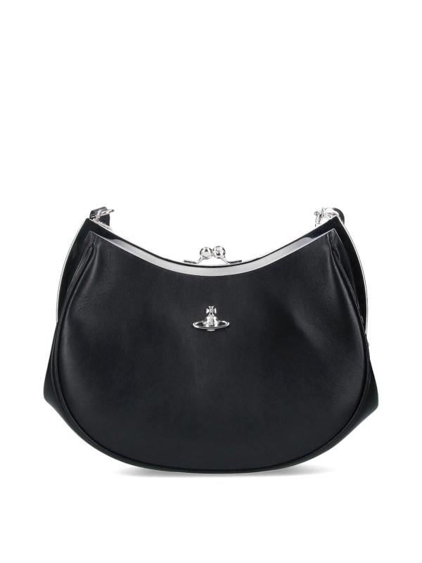 Vivienne Westwood Sac Porté Épaule - Noir