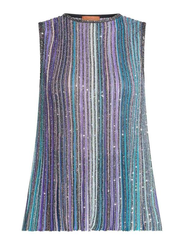 Missoni Top - Bleu