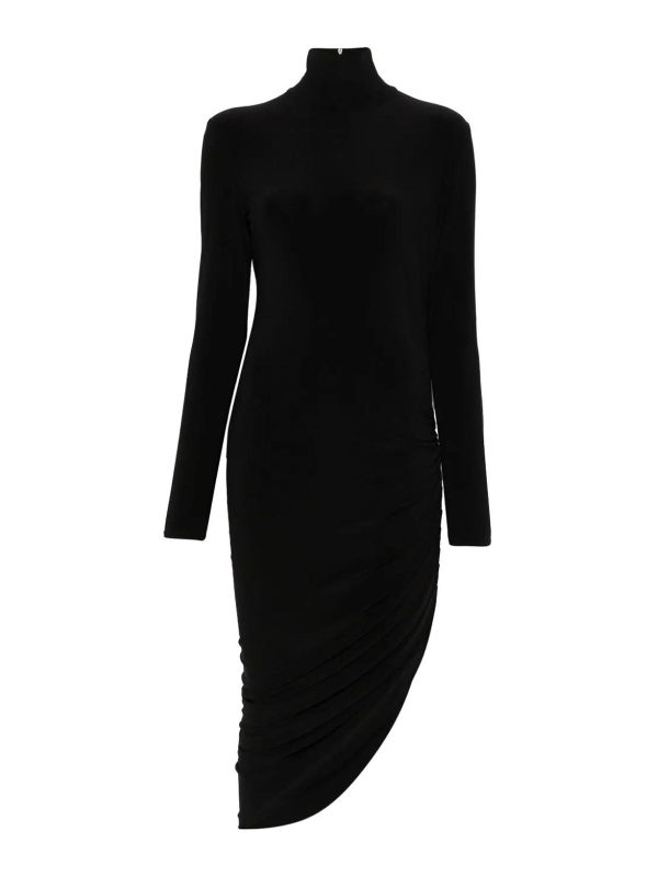 Norma Kamali Robe Courte - Noir
