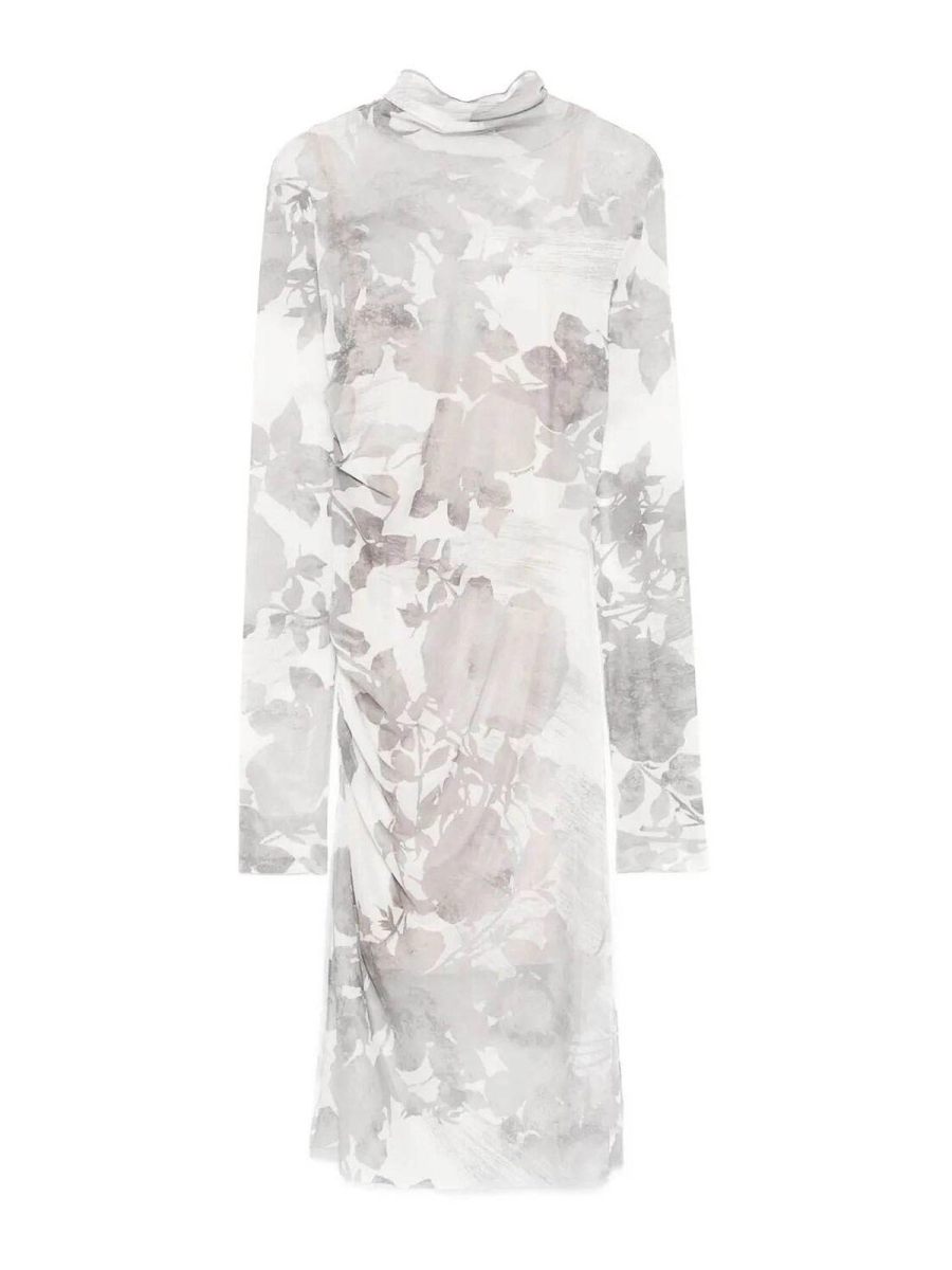 Patrizia Pepe Robe Au Genou - Gris