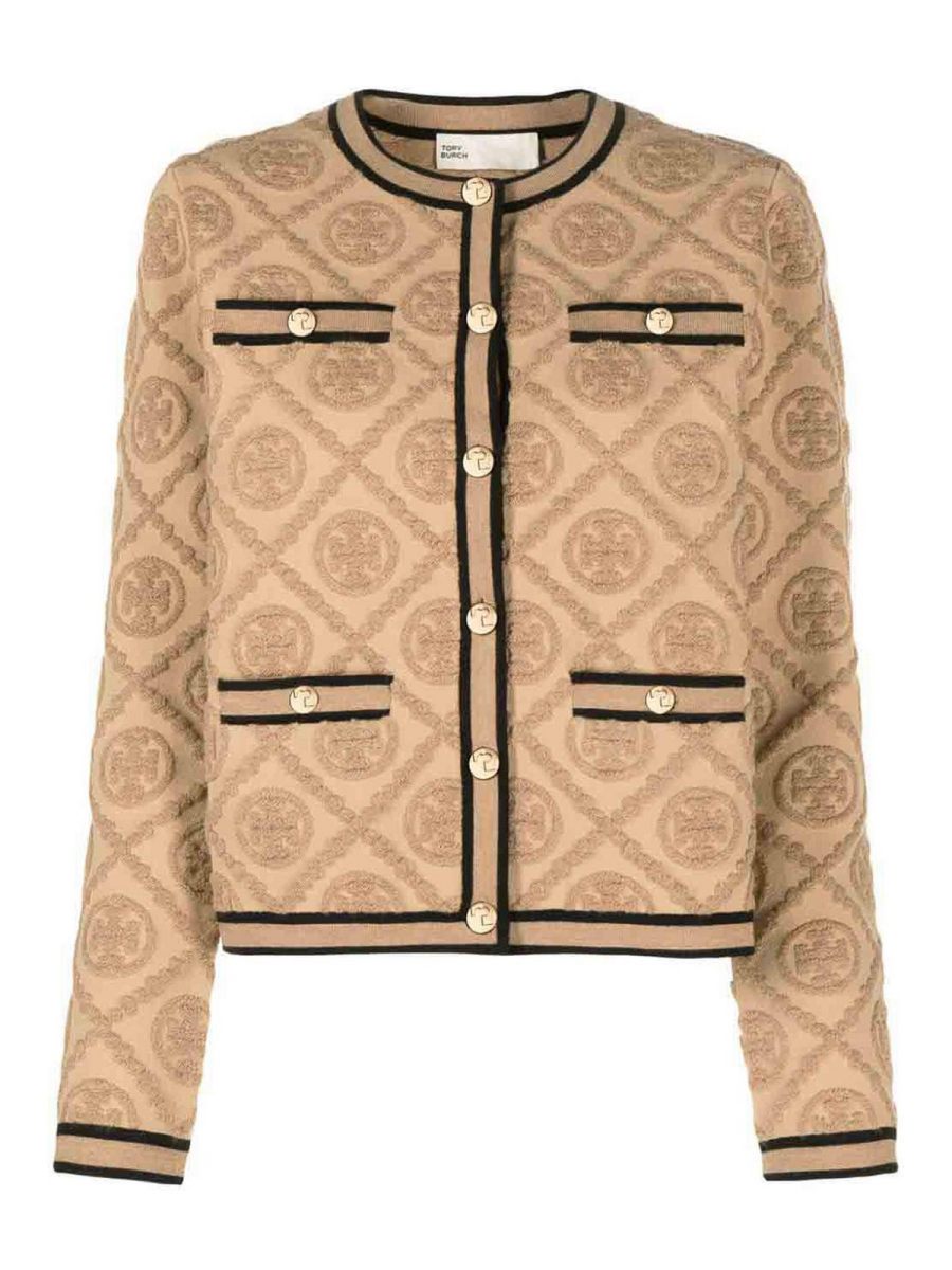 Tory Burch Cardigan - Beige