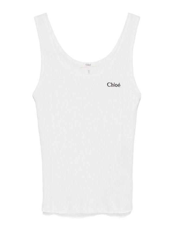 Chloe' Top - Blanc