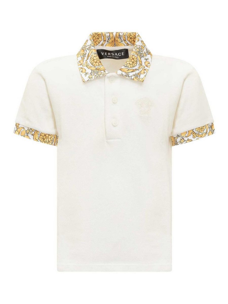 Versace Young Polo - Blanc