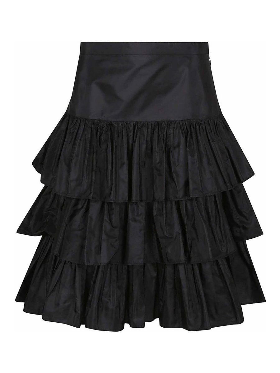 Valentino Garavani Jupe Midi - Noir