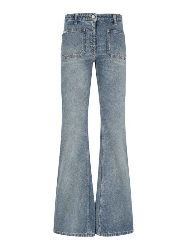 Courreges Jean Bootcut - Bleu