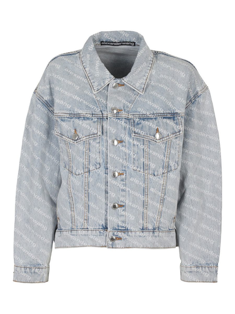 Alexander Wang Veste En Jean - Clair Délavé