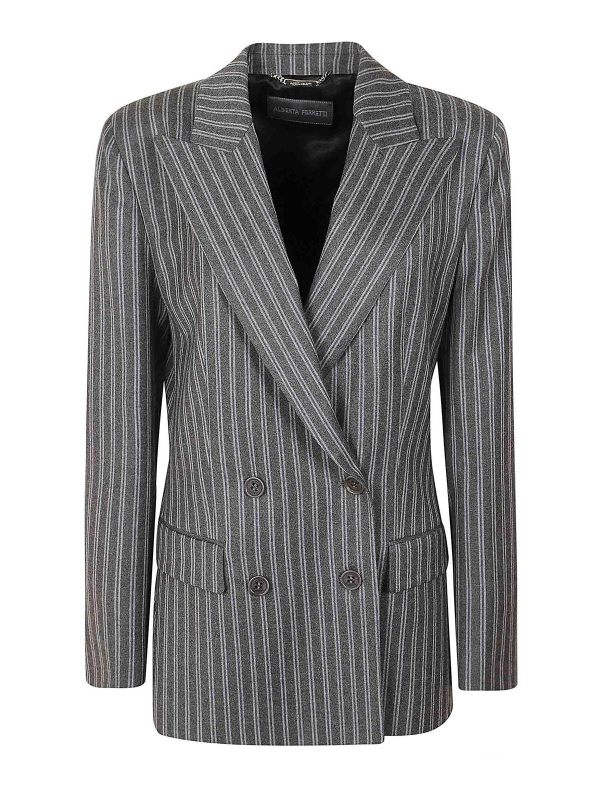 Alberta Ferretti Blazer - Gris
