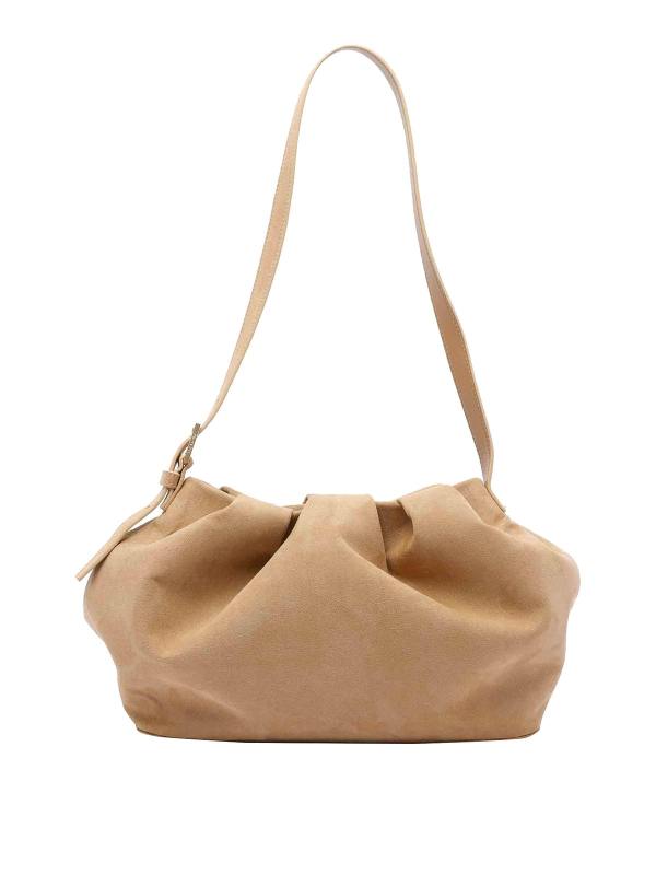 Themoirè Sac Porté Épaule - Beig