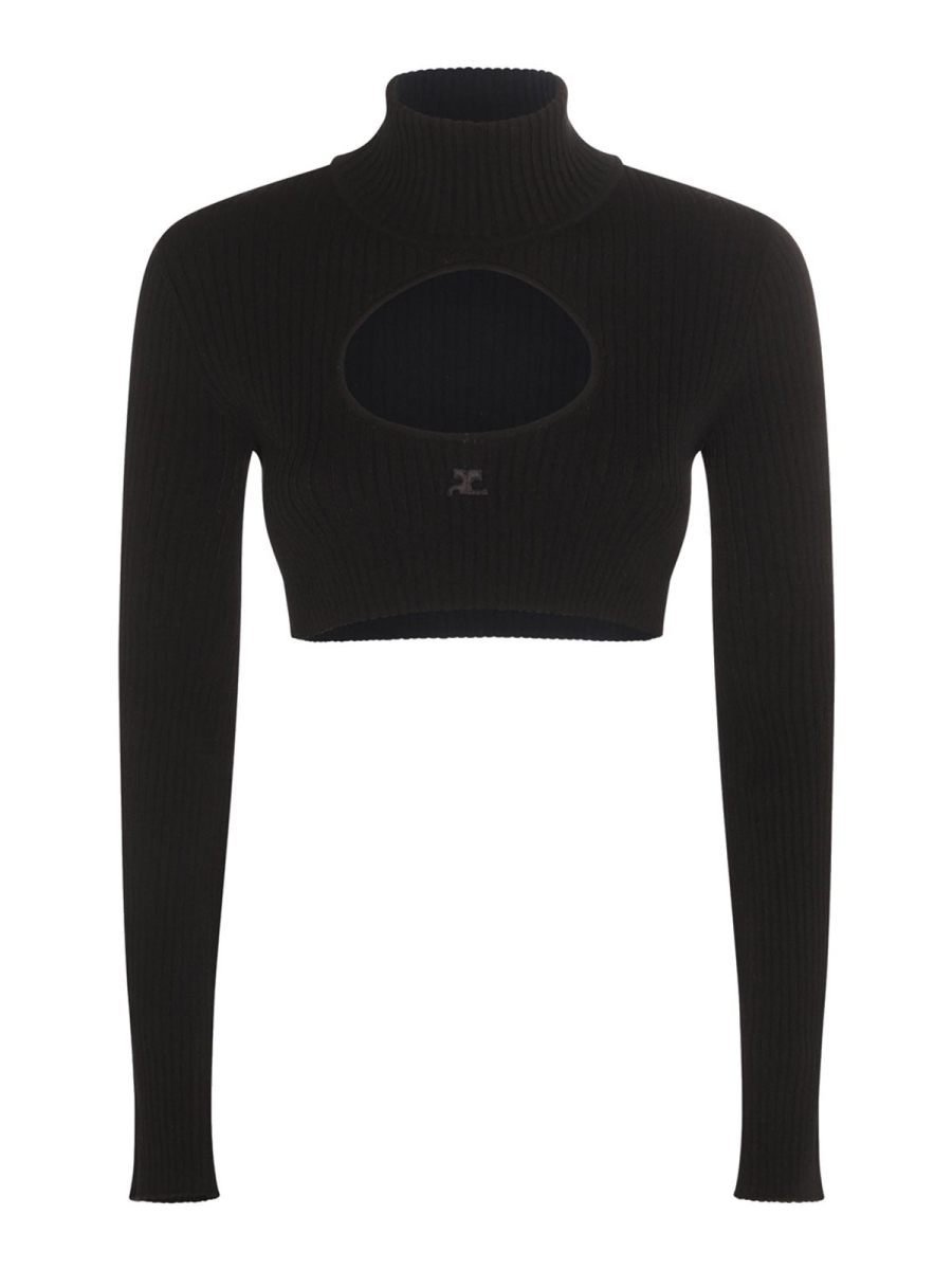 Courreges Cardigan - Noir