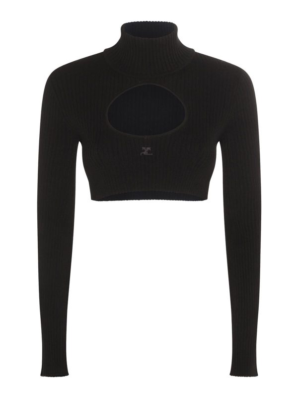 Courreges Cardigan - Noir