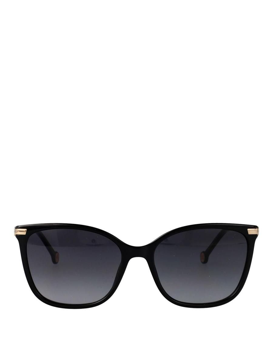Carolina Herrera Lunettes De Soleil - Noir