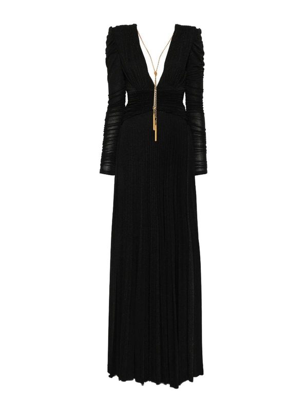 Elisabetta Franchi Jupe Longue - Noir