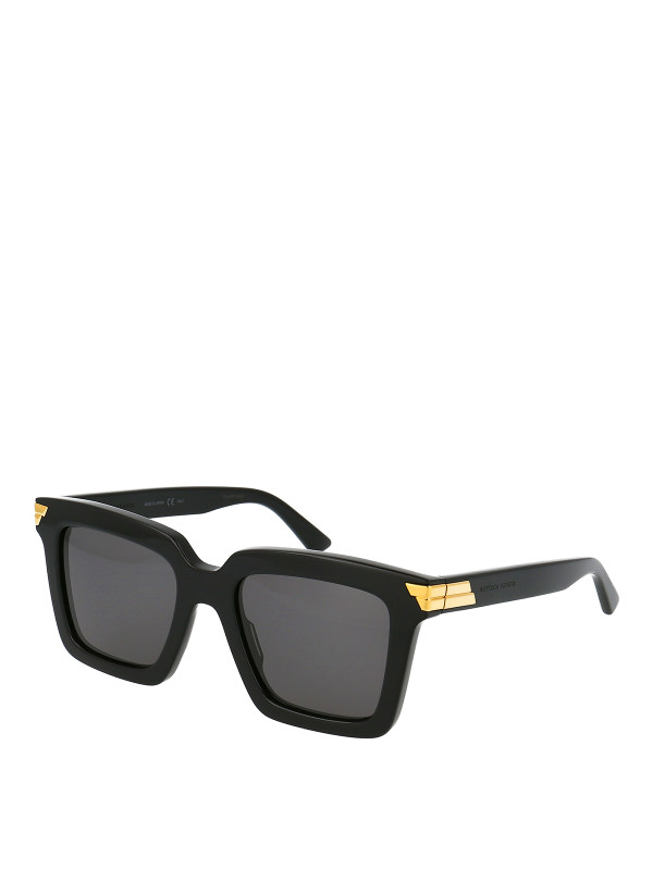 Bottega Veneta Lunettes De Soleil - Noir