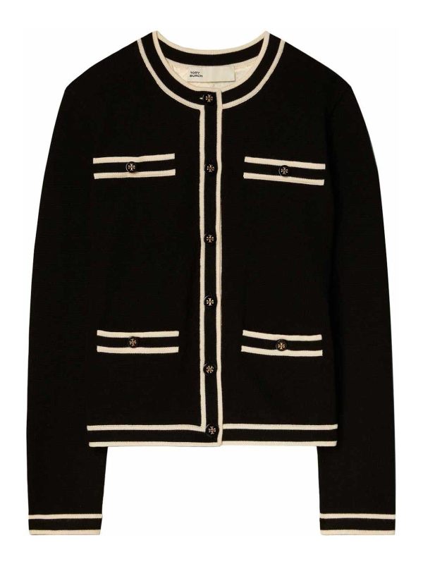 Tory Burch Cardigan - Crème