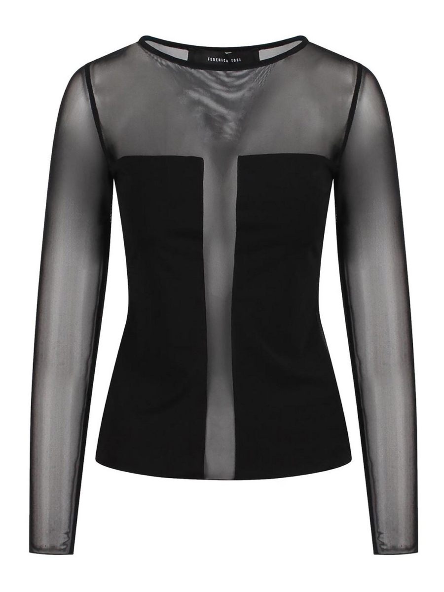 Federica Tosi Top - Noir