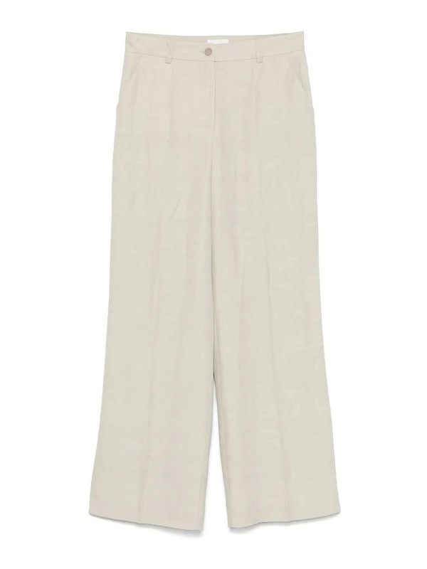 P. A.R. O.S. H. Pantalons Décontractés - Rose Clair