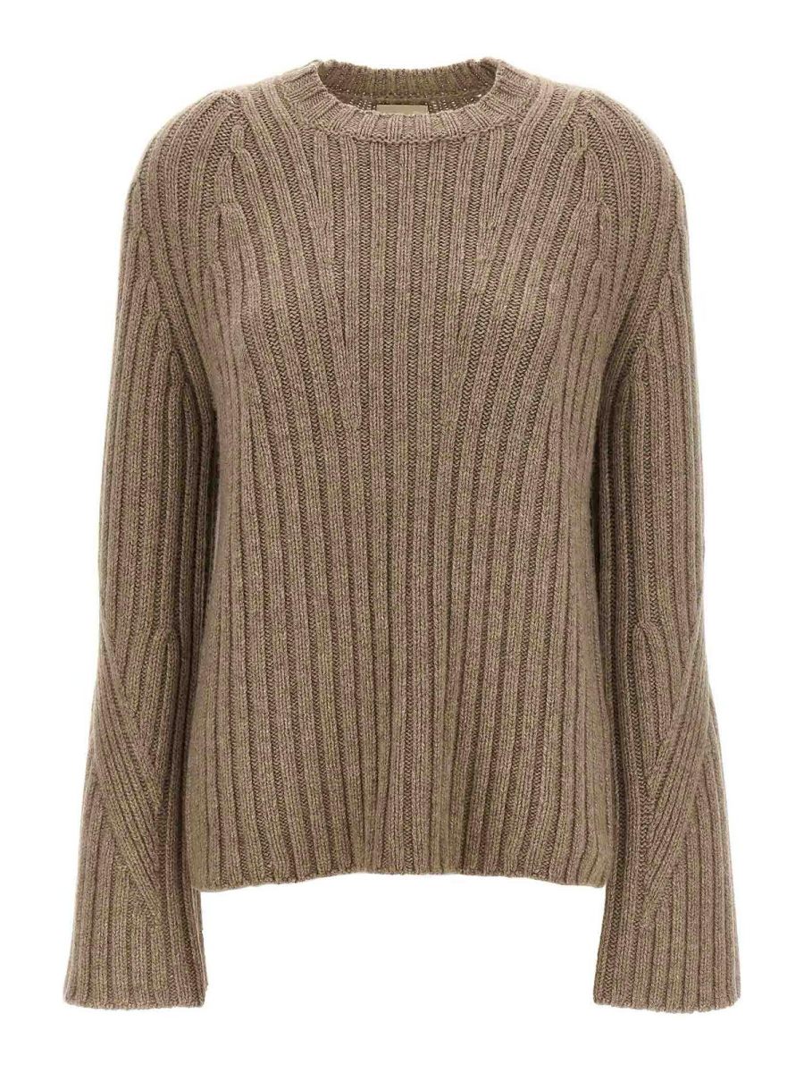Khaite Pull Col Rond - Beige