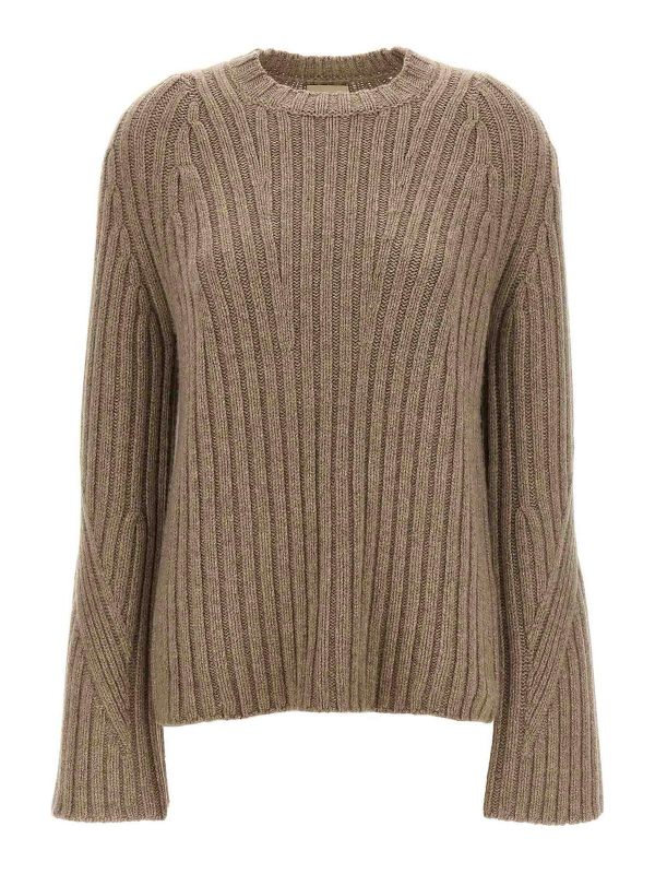 Khaite Pull Col Rond - Beige
