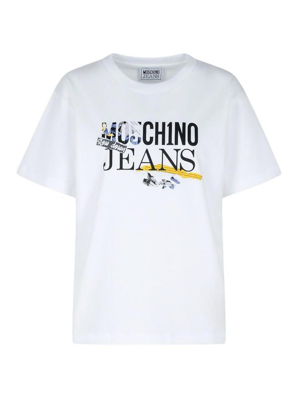 Moschino Jeans T-Shirt - Blanc